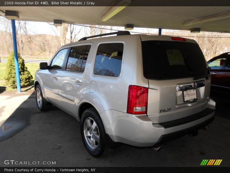 Billet Silver Metallic / Gray 2009 Honda Pilot EX 4WD