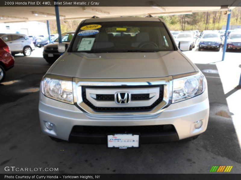Billet Silver Metallic / Gray 2009 Honda Pilot EX 4WD