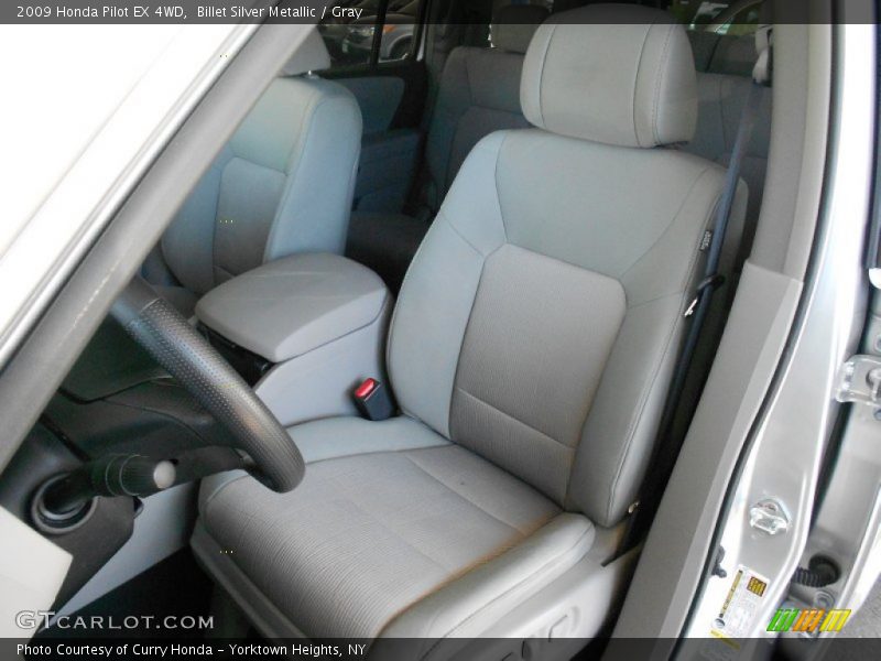 Billet Silver Metallic / Gray 2009 Honda Pilot EX 4WD