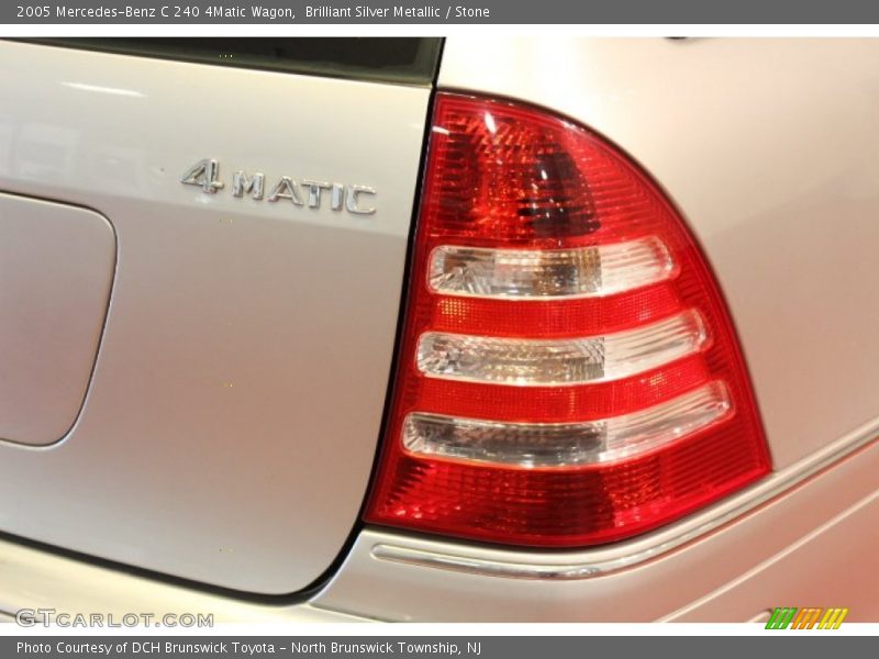 Brilliant Silver Metallic / Stone 2005 Mercedes-Benz C 240 4Matic Wagon