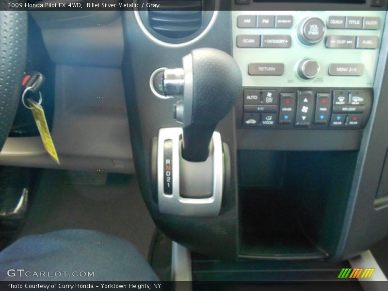 Billet Silver Metallic / Gray 2009 Honda Pilot EX 4WD