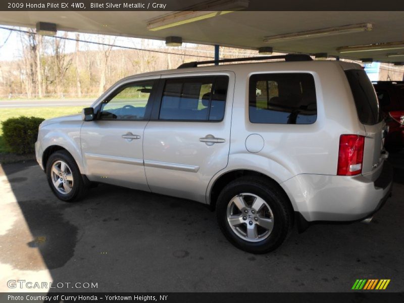 Billet Silver Metallic / Gray 2009 Honda Pilot EX 4WD