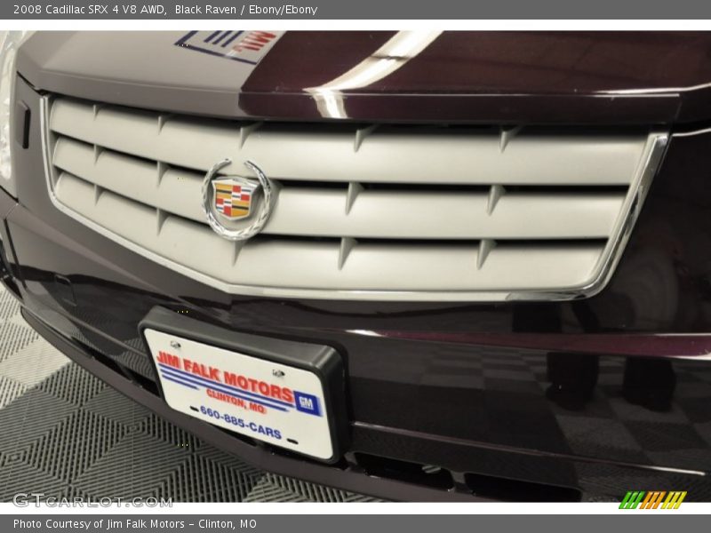 Black Raven / Ebony/Ebony 2008 Cadillac SRX 4 V8 AWD