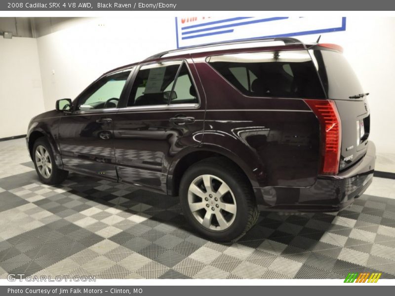 Black Raven / Ebony/Ebony 2008 Cadillac SRX 4 V8 AWD