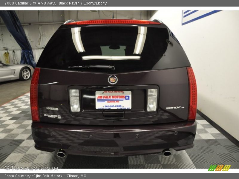 Black Raven / Ebony/Ebony 2008 Cadillac SRX 4 V8 AWD