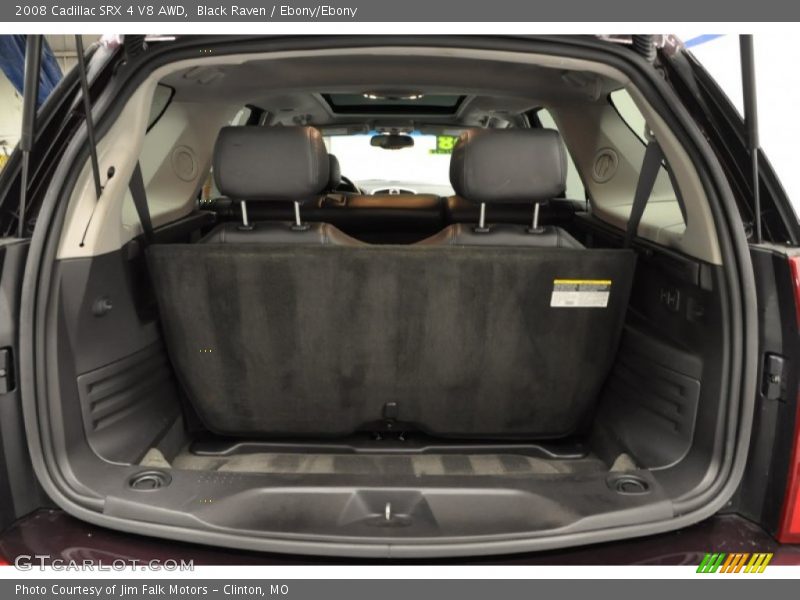 Black Raven / Ebony/Ebony 2008 Cadillac SRX 4 V8 AWD