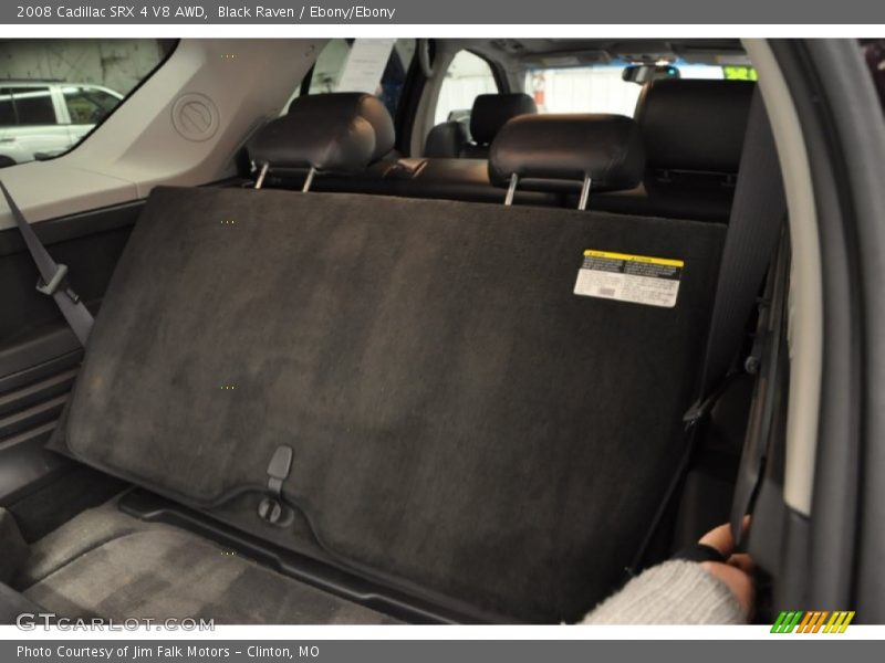 Black Raven / Ebony/Ebony 2008 Cadillac SRX 4 V8 AWD