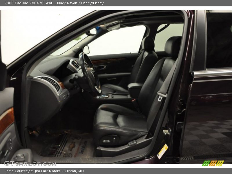 Black Raven / Ebony/Ebony 2008 Cadillac SRX 4 V8 AWD