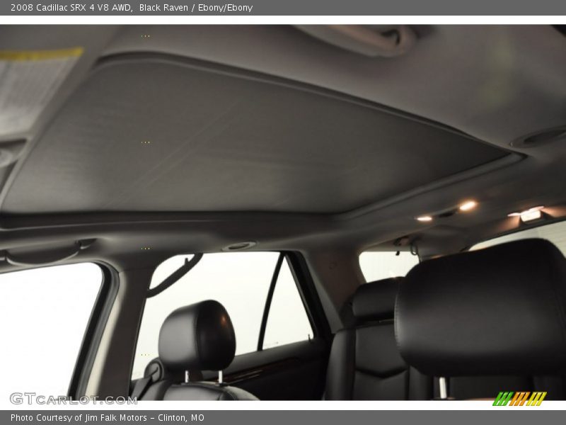 Black Raven / Ebony/Ebony 2008 Cadillac SRX 4 V8 AWD