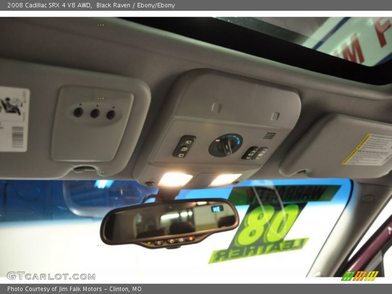 Black Raven / Ebony/Ebony 2008 Cadillac SRX 4 V8 AWD