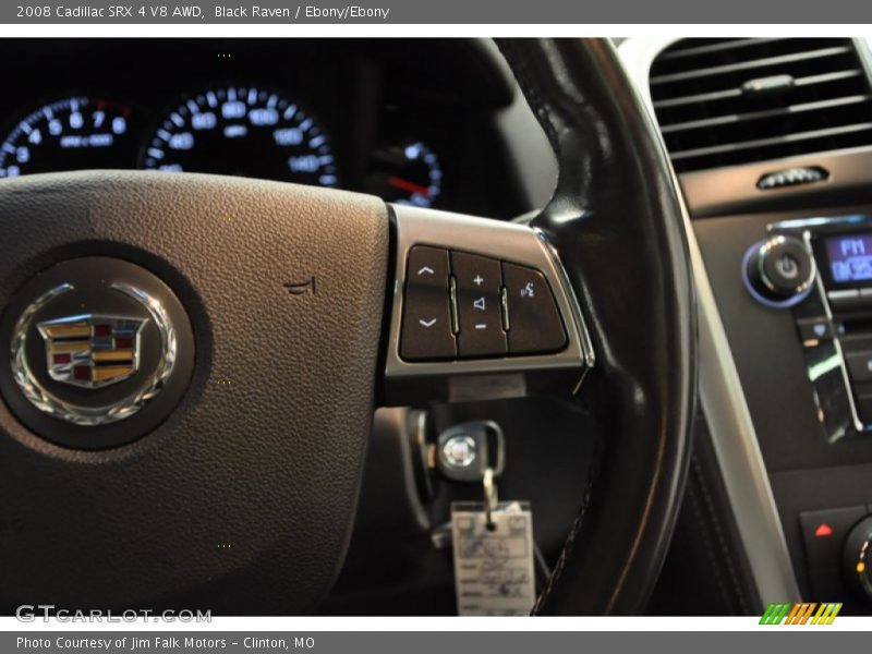 Black Raven / Ebony/Ebony 2008 Cadillac SRX 4 V8 AWD