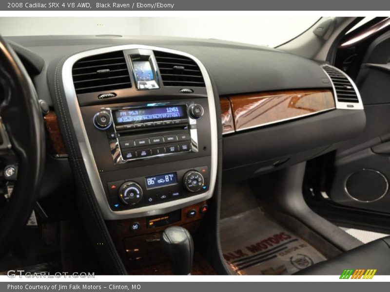 Black Raven / Ebony/Ebony 2008 Cadillac SRX 4 V8 AWD