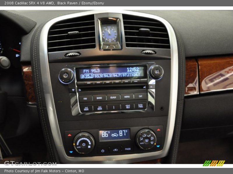 Black Raven / Ebony/Ebony 2008 Cadillac SRX 4 V8 AWD
