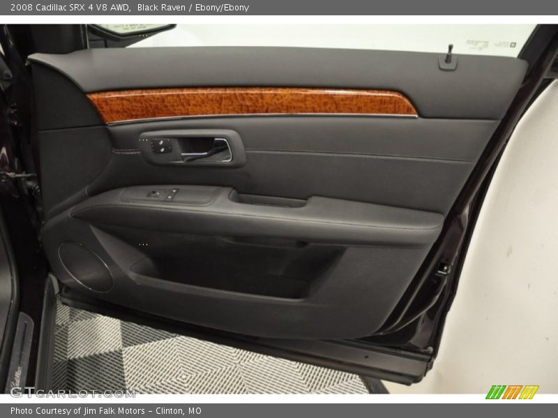 Black Raven / Ebony/Ebony 2008 Cadillac SRX 4 V8 AWD