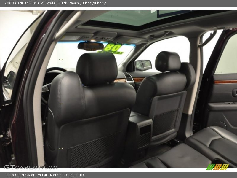 Black Raven / Ebony/Ebony 2008 Cadillac SRX 4 V8 AWD