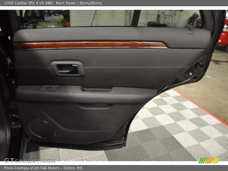 Black Raven / Ebony/Ebony 2008 Cadillac SRX 4 V8 AWD