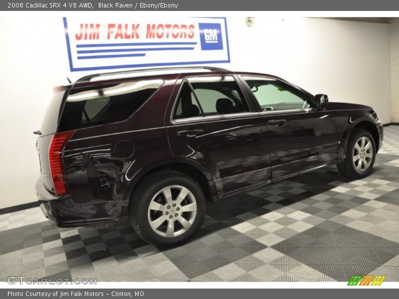 Black Raven / Ebony/Ebony 2008 Cadillac SRX 4 V8 AWD
