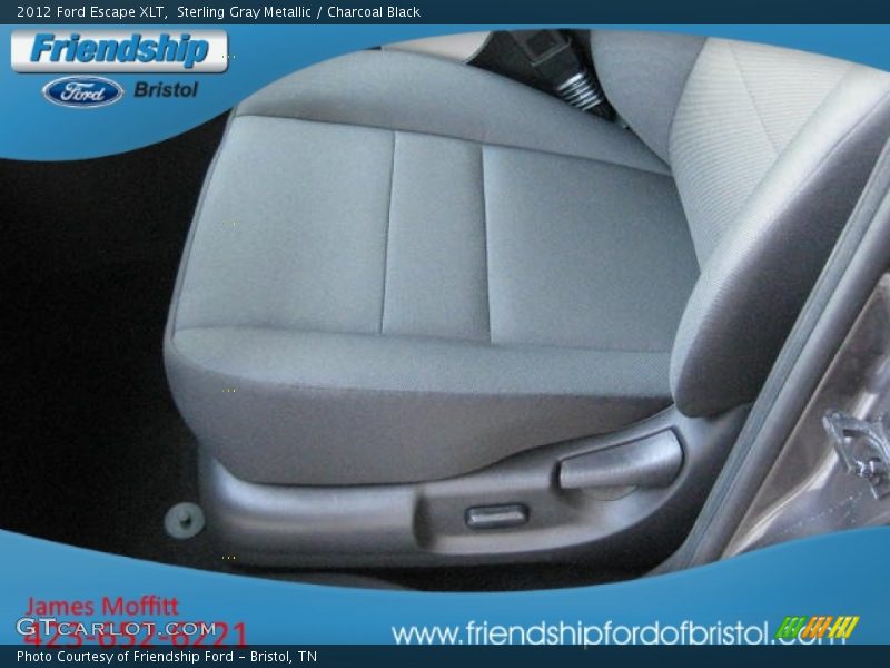 Sterling Gray Metallic / Charcoal Black 2012 Ford Escape XLT