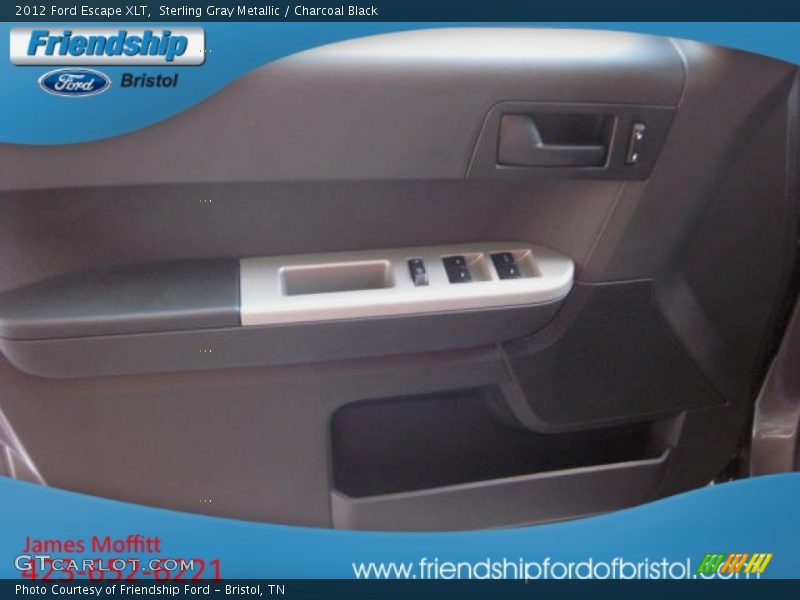 Sterling Gray Metallic / Charcoal Black 2012 Ford Escape XLT