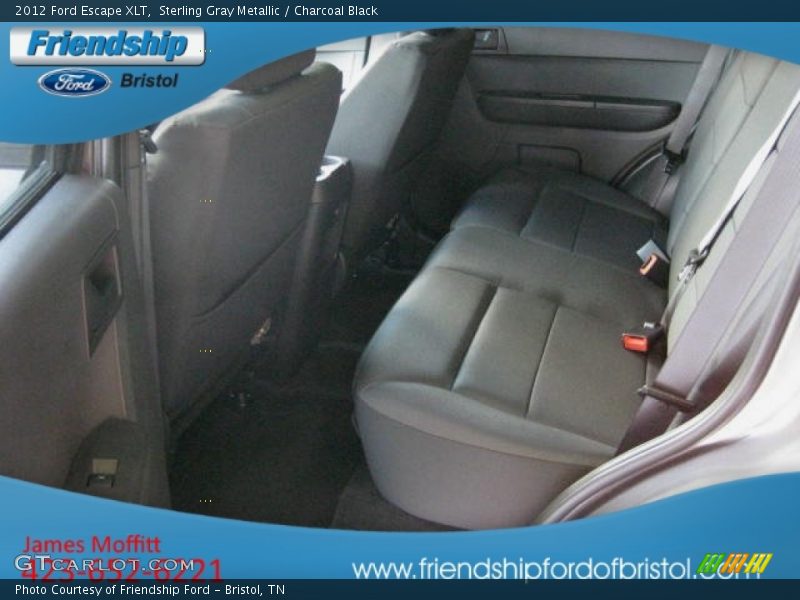 Sterling Gray Metallic / Charcoal Black 2012 Ford Escape XLT