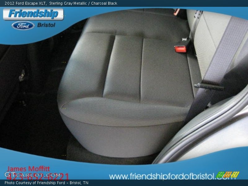 Sterling Gray Metallic / Charcoal Black 2012 Ford Escape XLT
