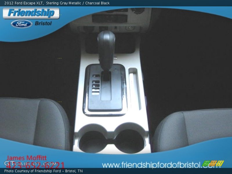 Sterling Gray Metallic / Charcoal Black 2012 Ford Escape XLT