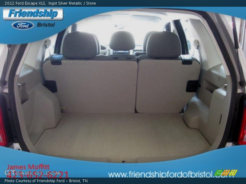 Ingot Silver Metallic / Stone 2012 Ford Escape XLS