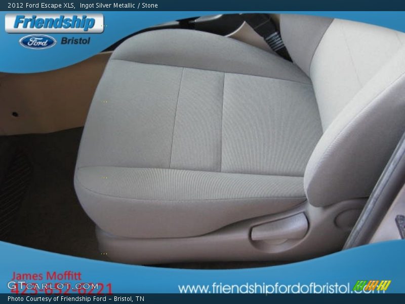 Ingot Silver Metallic / Stone 2012 Ford Escape XLS