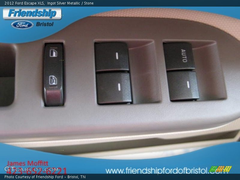 Ingot Silver Metallic / Stone 2012 Ford Escape XLS