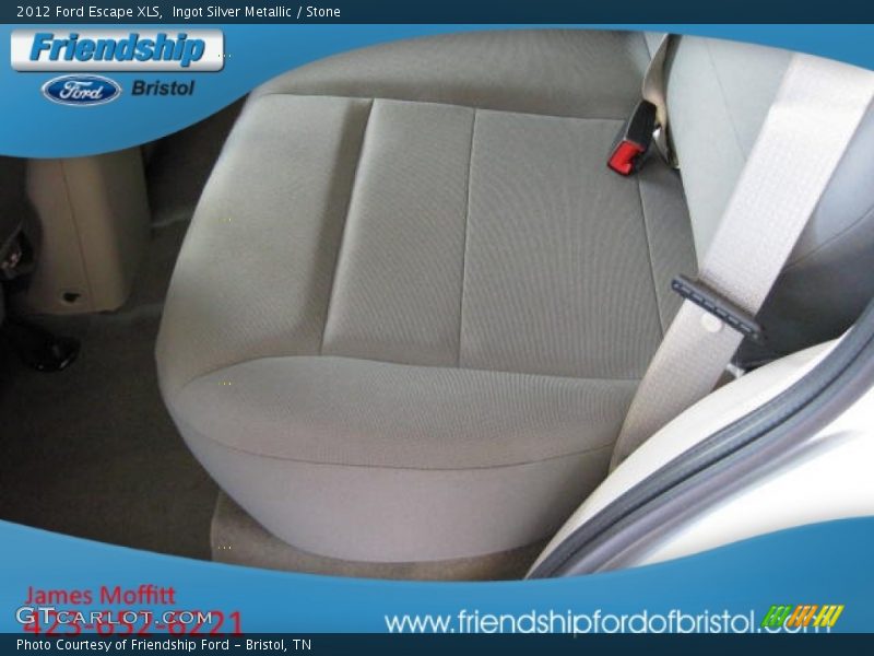 Ingot Silver Metallic / Stone 2012 Ford Escape XLS