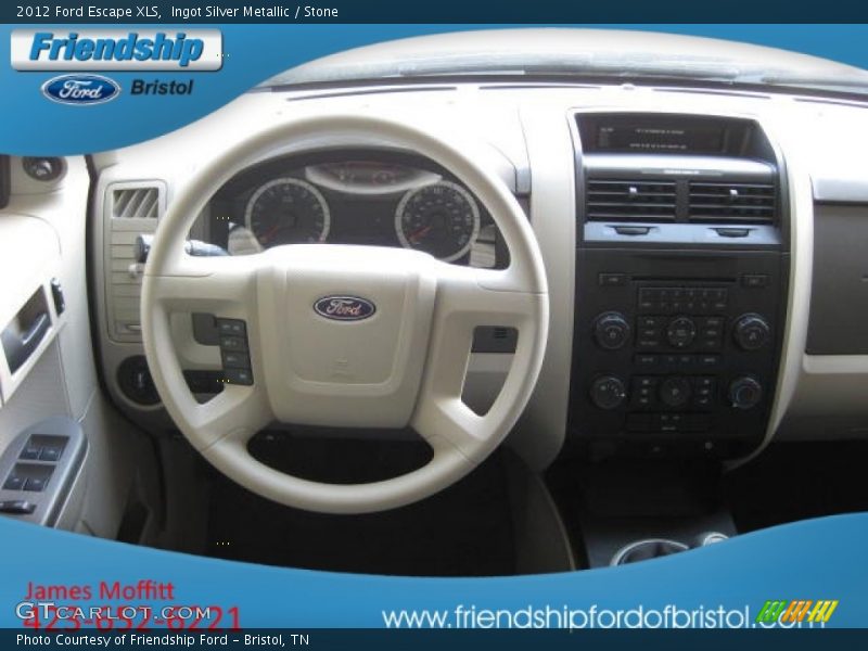 Ingot Silver Metallic / Stone 2012 Ford Escape XLS