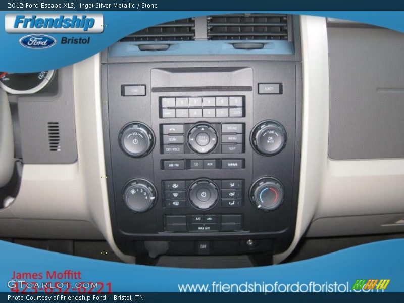 Ingot Silver Metallic / Stone 2012 Ford Escape XLS