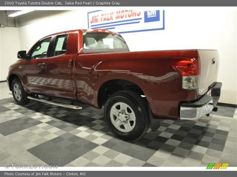 Salsa Red Pearl / Graphite Gray 2009 Toyota Tundra Double Cab