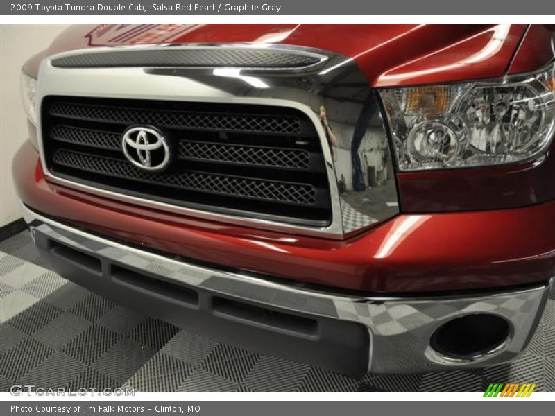 Salsa Red Pearl / Graphite Gray 2009 Toyota Tundra Double Cab