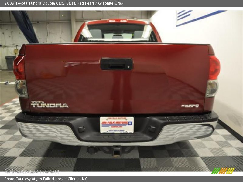 Salsa Red Pearl / Graphite Gray 2009 Toyota Tundra Double Cab