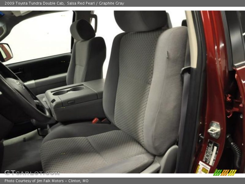 Salsa Red Pearl / Graphite Gray 2009 Toyota Tundra Double Cab
