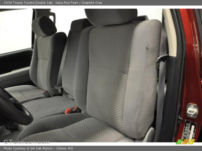 Salsa Red Pearl / Graphite Gray 2009 Toyota Tundra Double Cab