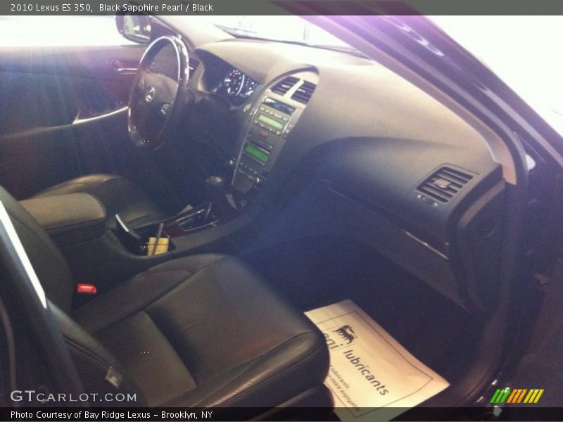 Black Sapphire Pearl / Black 2010 Lexus ES 350