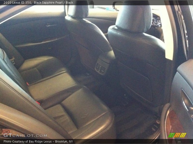 Black Sapphire Pearl / Black 2010 Lexus ES 350