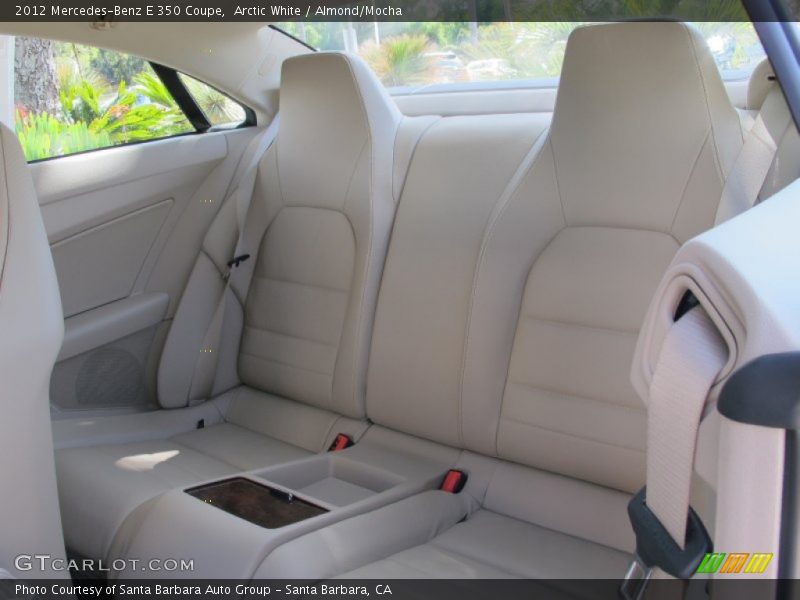 Arctic White / Almond/Mocha 2012 Mercedes-Benz E 350 Coupe