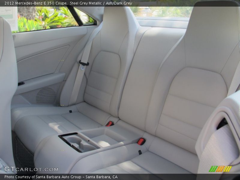 Steel Grey Metallic / Ash/Dark Grey 2012 Mercedes-Benz E 350 Coupe
