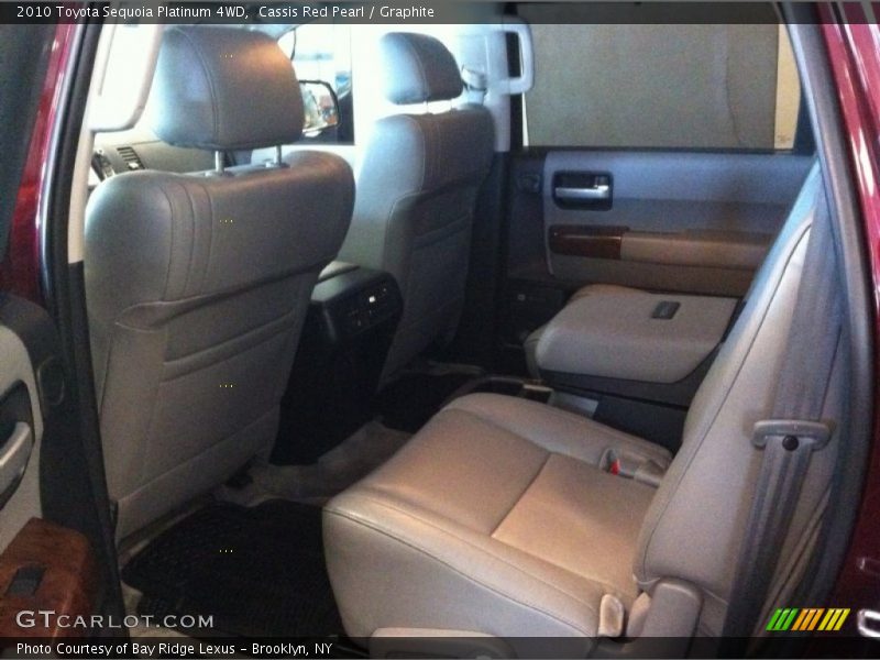 Cassis Red Pearl / Graphite 2010 Toyota Sequoia Platinum 4WD