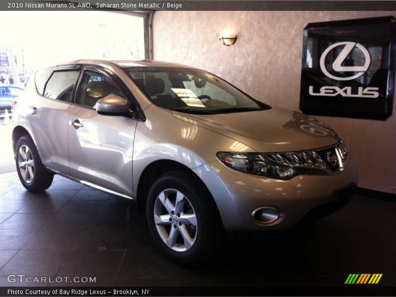 Saharan Stone Metallic / Beige 2010 Nissan Murano SL AWD