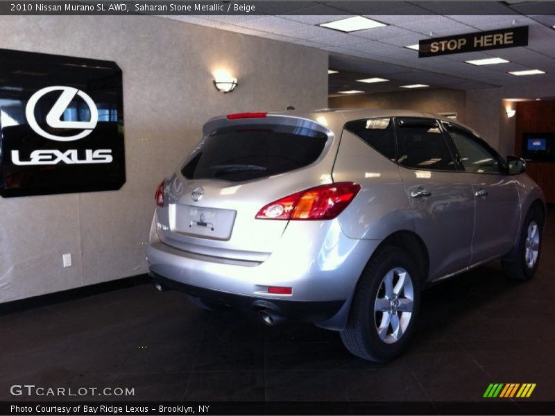 Saharan Stone Metallic / Beige 2010 Nissan Murano SL AWD