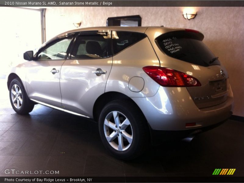 Saharan Stone Metallic / Beige 2010 Nissan Murano SL AWD