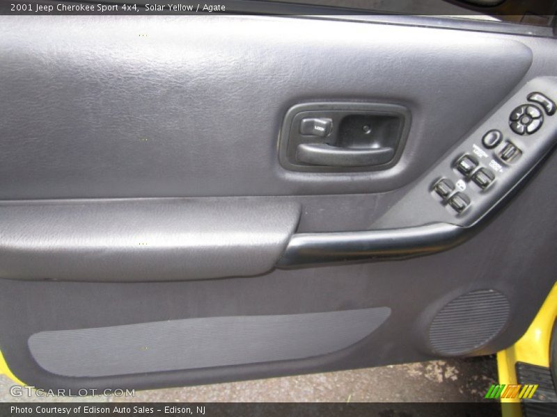 Solar Yellow / Agate 2001 Jeep Cherokee Sport 4x4
