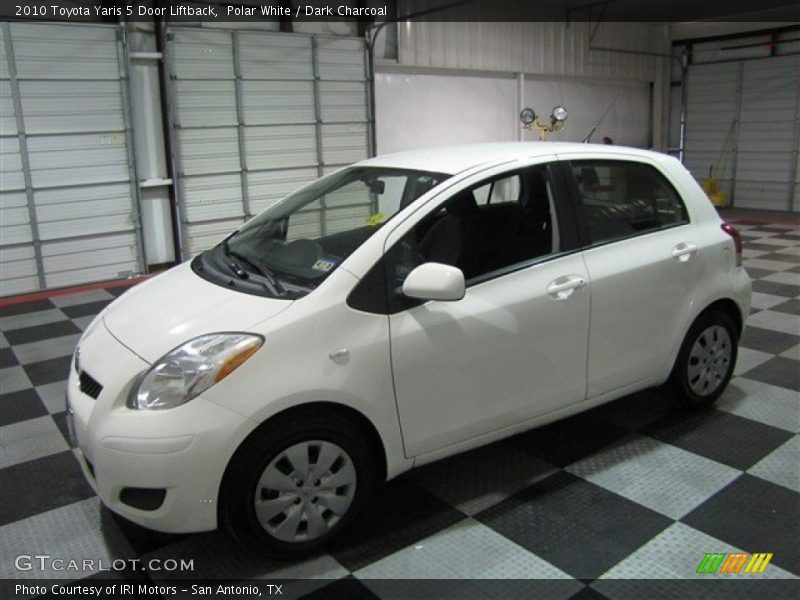 Polar White / Dark Charcoal 2010 Toyota Yaris 5 Door Liftback