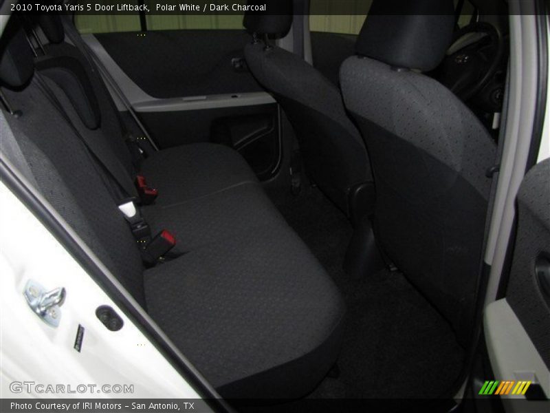 Polar White / Dark Charcoal 2010 Toyota Yaris 5 Door Liftback