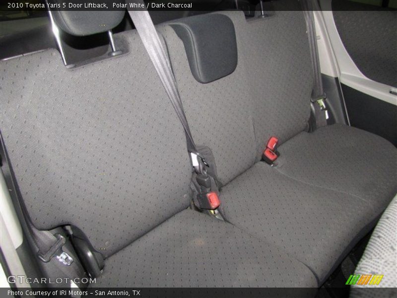 Polar White / Dark Charcoal 2010 Toyota Yaris 5 Door Liftback