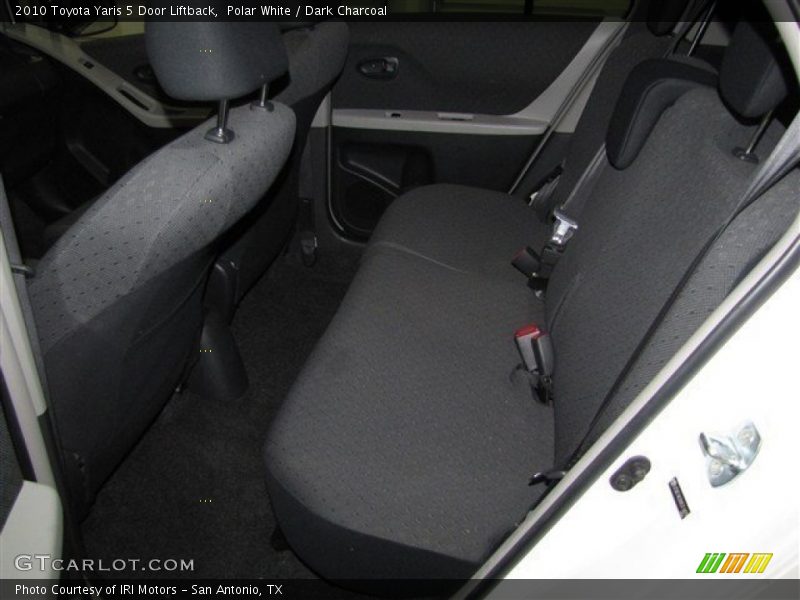 Polar White / Dark Charcoal 2010 Toyota Yaris 5 Door Liftback
